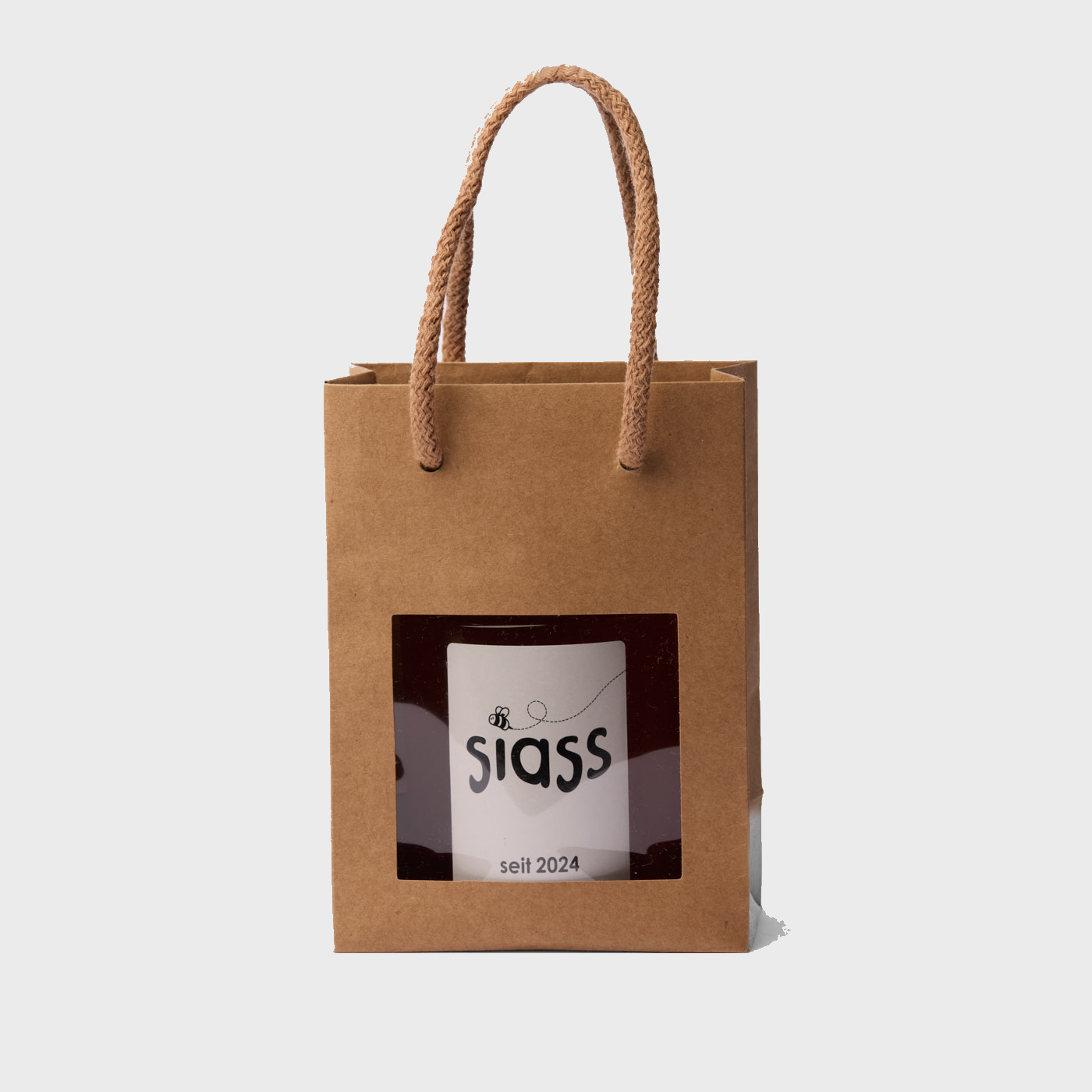 Siass 425g + braune Tragetasche